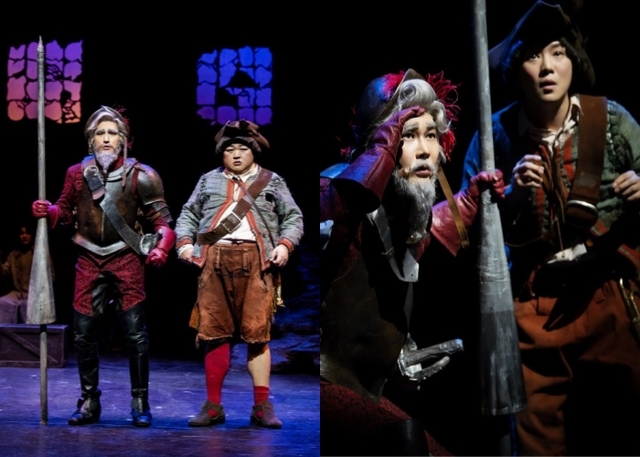 ▲ 2021 뮤지컬 '맨오브라만차' 공연 모습.ⓒ오디컴퍼니