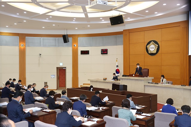 ▲ 포항시의회는 제283회 임시회를 폐회했다.ⓒ포항시의회