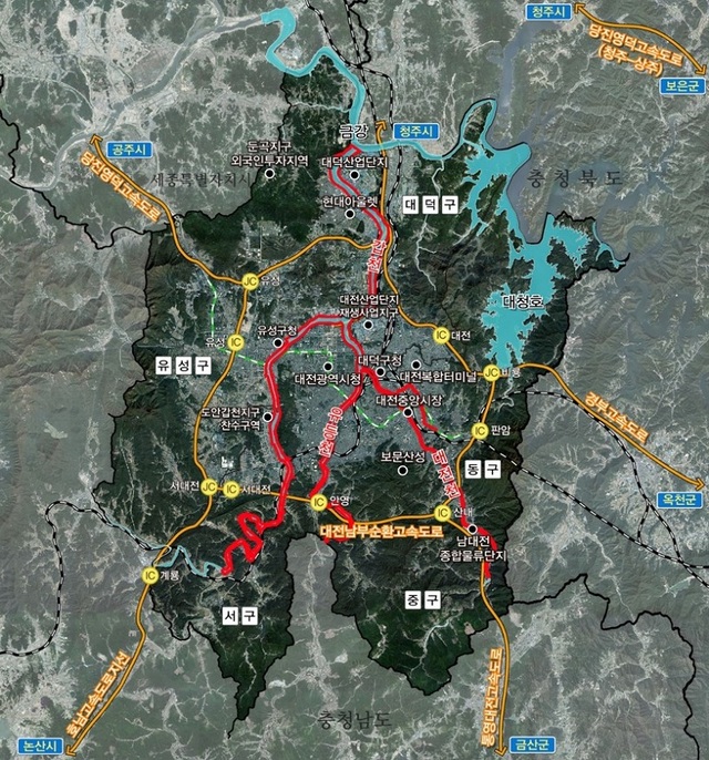 ▲ 대전시가 21일부터 27일까지 3대 하천 그린뉴딜 종합계획(안) 수립을 위해 찾아가는 주민설명회를 개최한다. ⓒ대전시