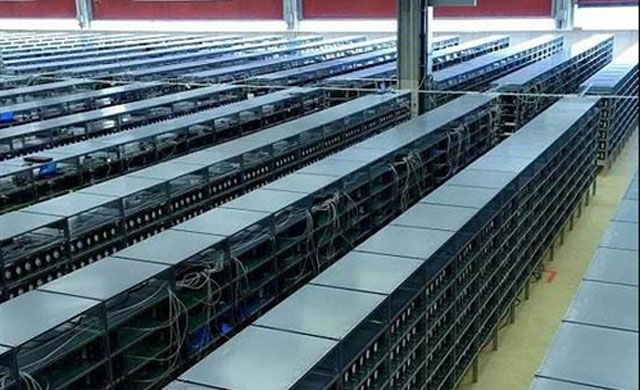 ▲ 중국의 한 암호화폐 채굴장. ⓒ뉴시스 AP. 무단전재 및 재배포 금지.