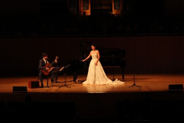 ▲ 소프라노 박혜상 리사이틀 공연 모습.ⓒ유니버설뮤직