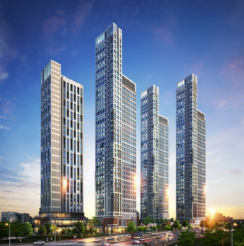 ▲ 동탄역 금강펜테리움 더 시글로 투시도. ⓒ 금강주택