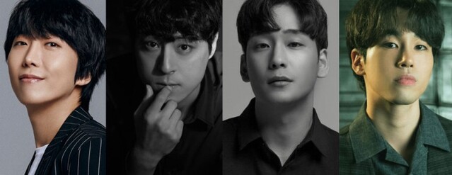 ▲ 왼쪽부터 '박열' 역의 김재범·김순택·백기범·조훈.ⓒ더블케이필름앤씨어터