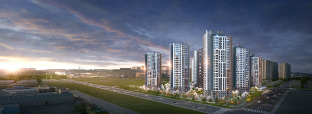 ▲ 평택지제역자이 투시도. ⓒ GS건설