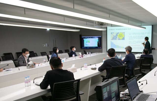 ▲ ESG 세미나 진행 모습 ⓒ 한화그룹