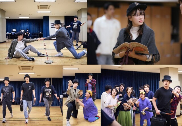 ▲ 뮤지컬 '레드북' 연습실 모습.ⓒ아떼오드