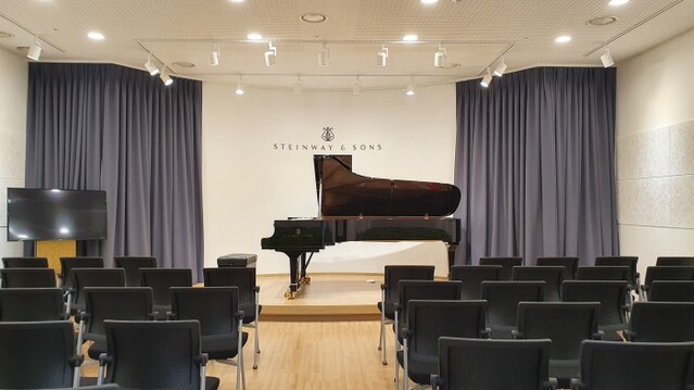▲ 스타인웨이 홀.ⓒ코스모스악기