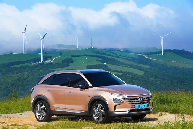 ▲ 현대자동차의 수소연료전기차 넥쏘 ⓒ현대차