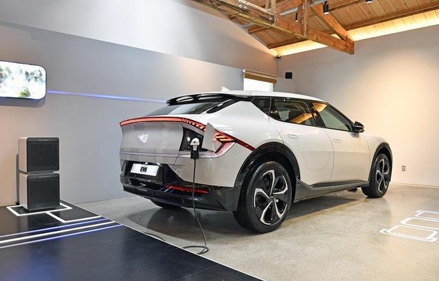 ▲ 기아의 첫 전용 전기자동차 ‘EV 6’ ⓒ기아