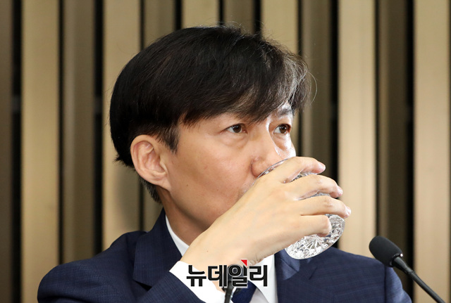 ▲ 조국 전 법무부장관. ⓒ정상윤 기자