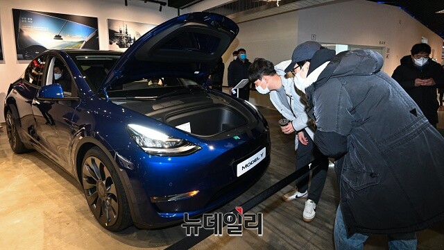 ▲ 테슬라 모델 Y ⓒ뉴데일리DB