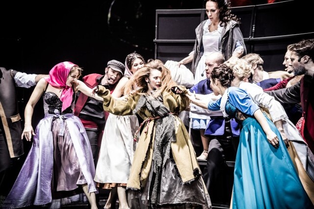 ▲ '제15회 DIMF' 해외 공식초청작인 러시아 뮤지컬 '레이디 해밀턴' 공연 장면.ⓒDIMF