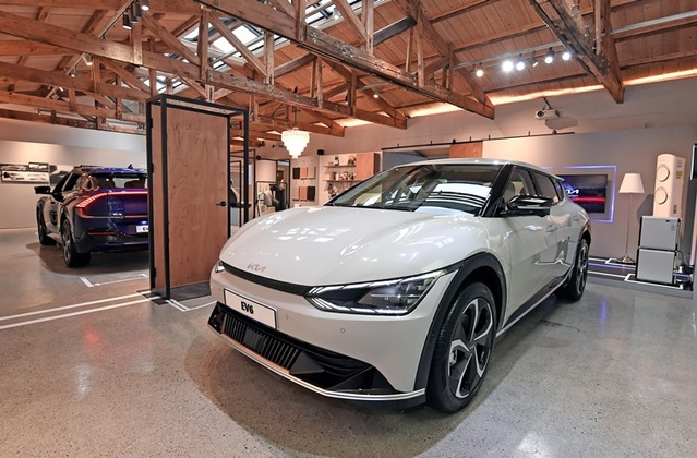 ▲ 기아의 첫 전용 전기자동차 ‘EV 6’ ⓒ기아