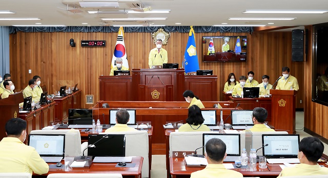 ▲ 울진군의회는 제248회 제1차 정례회를 개회했다.ⓒ울진군의회