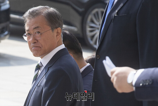 ▲ 문재인 대통령. ⓒ뉴데일리DB