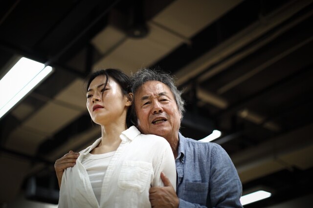 ▲ 연극 '우리가 사랑했던 정원에서' 연습 현장.ⓒ세종문화회관