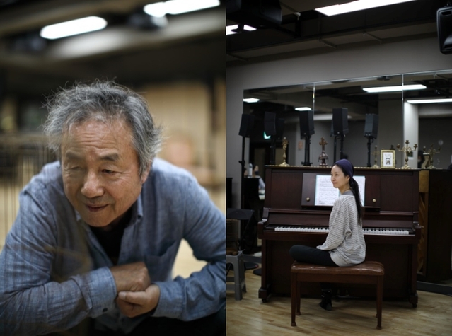 ▲ 연극 '우리가 사랑했던 정원에서' 연습 현장.ⓒ세종문화회관