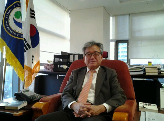 ▲ 통일부 남북하나재단 이사장 재직 시절의 손광주 이사장. ⓒ림일 기자.