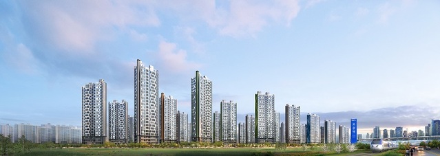 ▲ 충북 청주 오송2차 대광로제비앙 그랜드센텀 투시도.ⓒ㈜대광건영