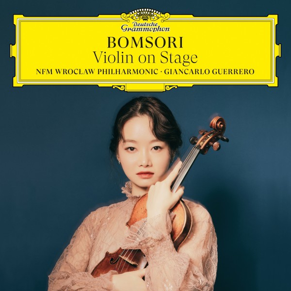 ▲ 김봄소리 'Violin on Stage' 앨범 커버.ⓒ유니버설뮤직