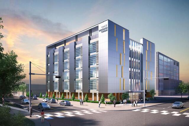 ▲ 대구시는 쇠퇴한 서대구권 산업단지에 경제기반형 도시재생사업으로 기술창조발전소와 안경테표면처리센터를 준공하고 이 지역 재생의 견인에 나선다.ⓒ대구시