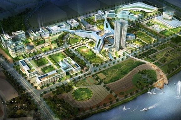 ▲ 인천경제자유구역청이 제시한 인천청라의료복합타운 조감도. ⓒ 롯데건설