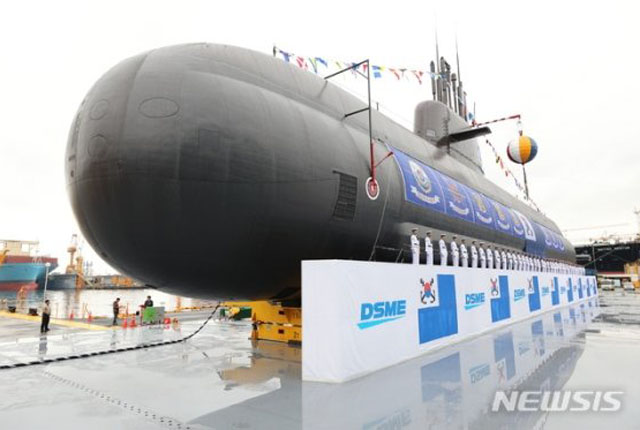 ▲ 한국 해군 최초의 3000톤급 잠수함 도산 안창호함. 한국군은 다음 차례로 핵추진 잠수함을 구상하고 있다. ⓒ뉴시스. 무단전재 및 재배포 금지.