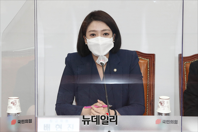 ▲ 배현진 국민의힘 최고위원.ⓒ이종현 기자(사진=공동취재단)