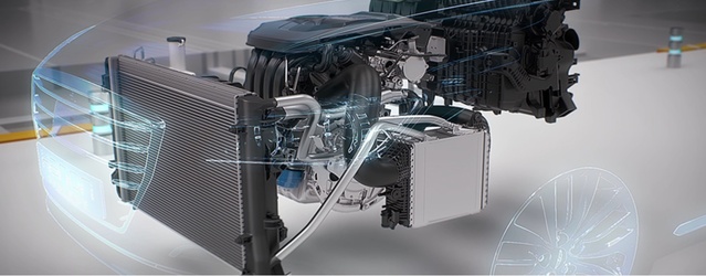 ▲ 한온시스템의 열관리 부품 ⓒ한온시스템 공식 홈페이지