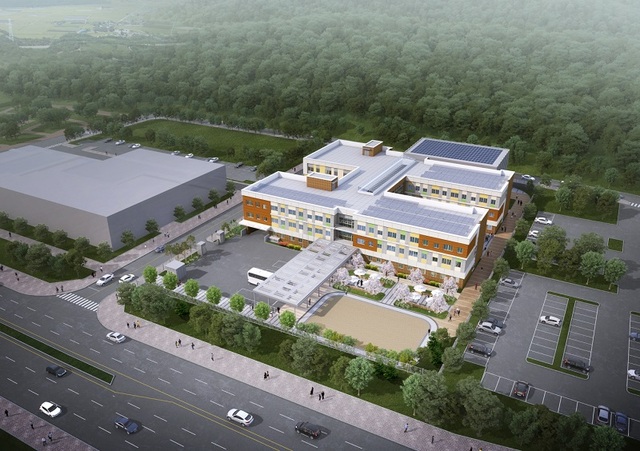 ▲ (가칭) 충북 청주특수학교 조감도.ⓒ충북도교육청