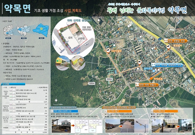 ▲ 칠곡군은 농림축산식품부 주관 2022년 일반농산어촌개발 ‘기초생활거점 조성사업’에 약목면이 선정되어 사업비 40억 원을 확보했다.ⓒ칠곡군