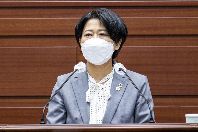 ▲ 경북도의회 김영선 의원(민주당 비례, 건설소방위원회)이 6월 25일 개최된 제324회 경상북도의회 본회의에서 5분 자유발언을 통해 경북 서북권에 콘텐츠진흥원 분원을 설치를 촉구했다.ⓒ경북도의회