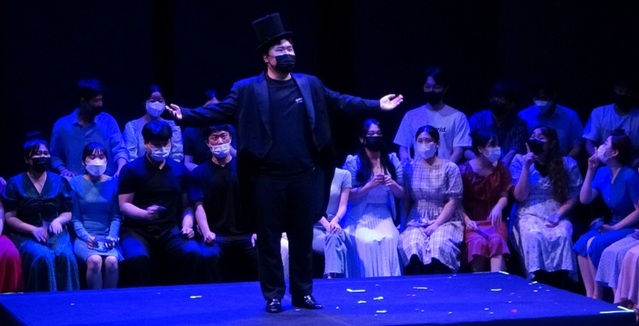 ▲ 오페라 공연을 앞두고 연습장면.ⓒ목원대