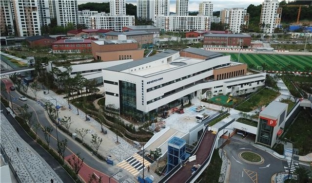 ▲ 세종시 해밀동 6-4생활권 복합주민공동시설 전경.ⓒ행복청