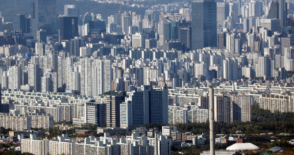 ▲ 서울 강남구 일대 아파트 단지 모습.ⓒ연합뉴스