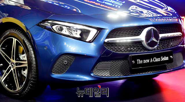 ▲ 메르세데스벤츠 A클래스 ⓒ뉴데일리DB