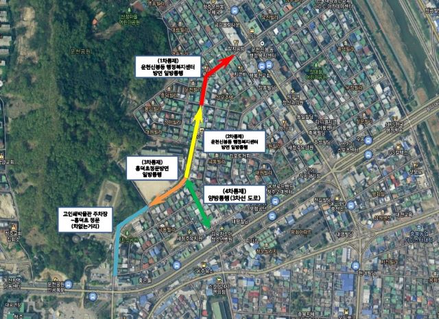 ▲ 운천신봉동 도시재생뉴딜사업 흥덕로.ⓒ청주시
