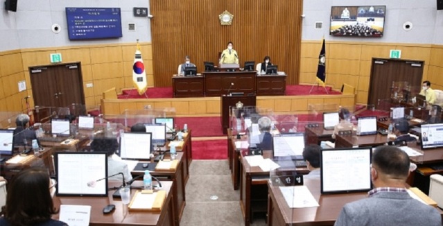 ▲ 대전서구의회는 5일부터 8일간 제264회 제1차 임시회를 개회했다.ⓒ대전서구의회
