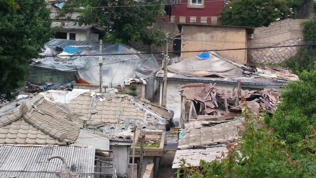 ▲ 서울 노원구 중계동 백사마을 전경. ⓒ 네이버카페
