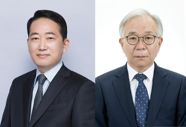 ▲ (왼쪽부터)곽호상 교수, 이재원 교수.ⓒ금오공대