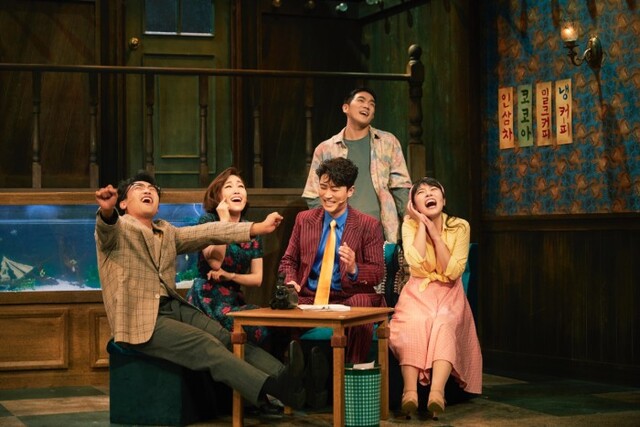 ▲ 뮤지컬 '홀연했던 사나이' 공연 장면.ⓒ인사이트엔터테인먼트