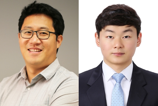 ▲ DGIST 로봇공학전공 장경인 교수(좌), 제1저자 하정대 석박사통합과정생(우).ⓒDGIST
