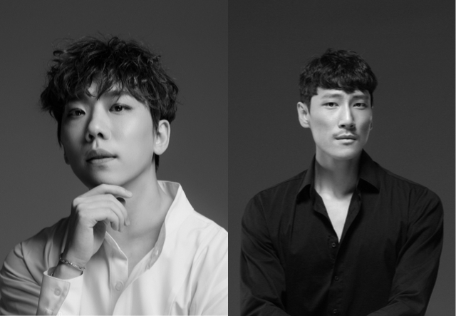 ▲ 발레리노 윤전일(왼쪽)과 이동탁.ⓒ예술의전당