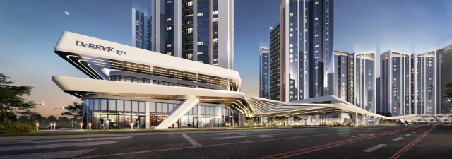 ▲ 트리플 그랜드 게이트 전경. ⓒ DL이앤씨