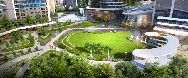 ▲ 보타닉 파크 플라자. ⓒ DL이앤씨