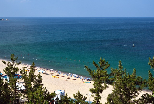 ▲ 울진군 망양정해수욕장 전경.ⓒ울진군