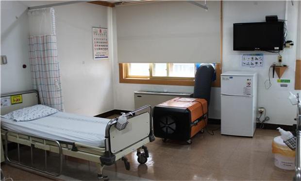 ▲ 강원 원주시 음압병실.ⓒ원주시