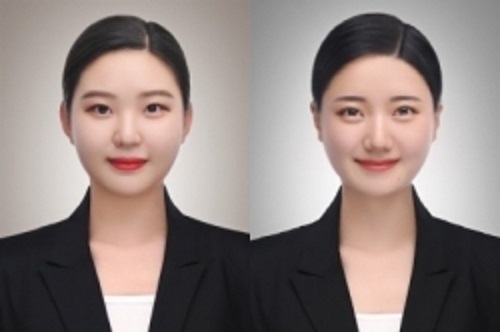 ▲ 한밭대 창의융합학과 석사과정 박현지(왼쪽)·이성지 씨.ⓒ한밭대