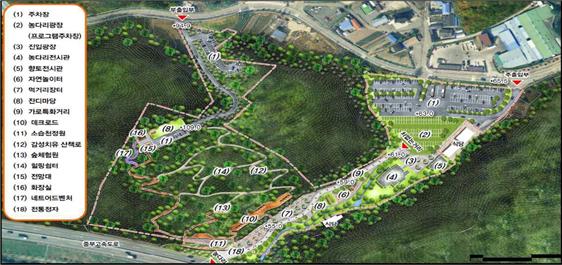 ▲ 진천농다리 관광명소화 사업.ⓒ진천군