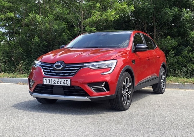 ▲ 르노삼성자동차의 2022년형 XM3 ⓒ박상재 기자